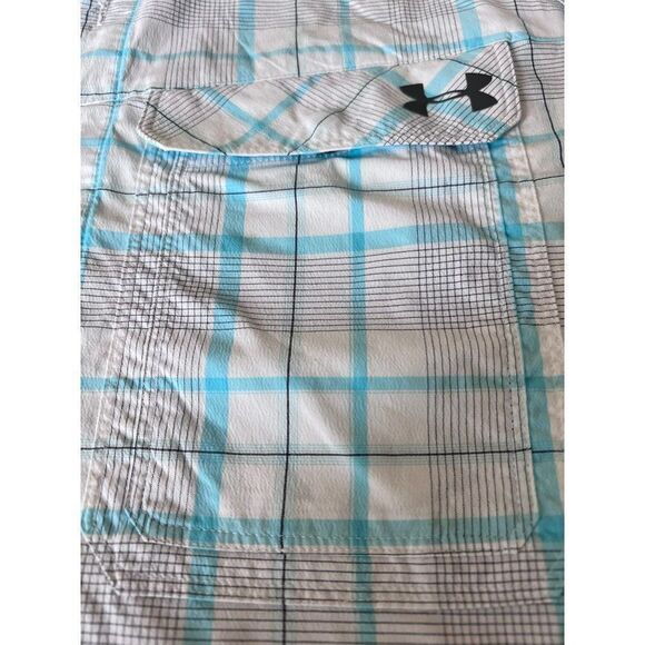 Under Armour Men's Size Large Heat Gear Shirt With Ventilated C-Shaped Back - Picture 4 of 9